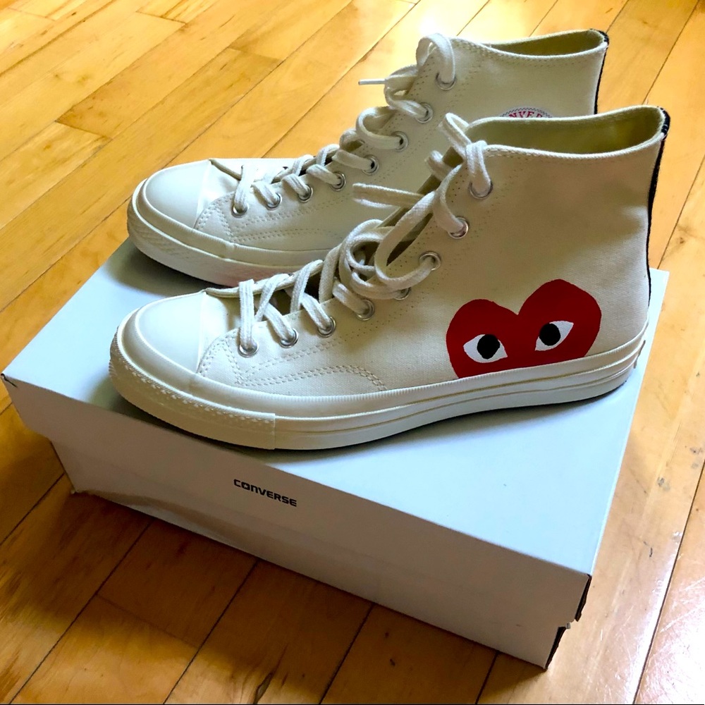 Comme des Garçons converse PLAY